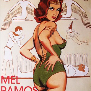 Signed Mel Ramos Exhibition Poster Pop Art